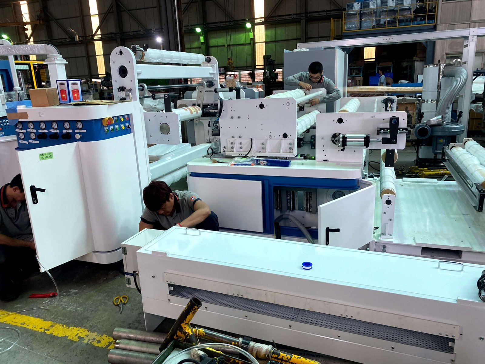 appearance design, assembly, and verification of production equipment project results